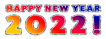 2022 animated happy new year