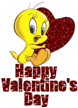 Happy Valentines Day Tweety Graphic