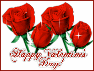 Valentines Day Roses Graphic