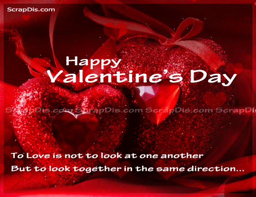Happy valentine day animated wallpapers the glitter