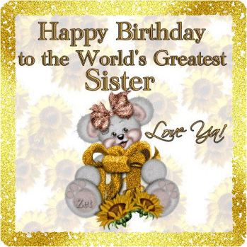 Happy BIrthday Sister 25
