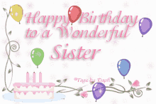 Happy BIrthday Sister 36