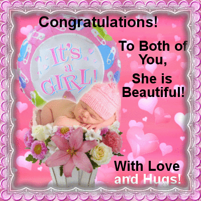 Congratulations For Baby Girl1