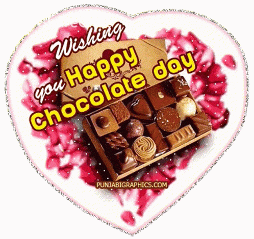 Wishing You Happy Chocolate Day हैप्पीचोक्लेटडे