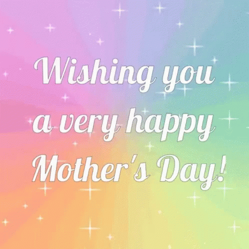 Wishing You A Very Happy Mothers Day Glitter