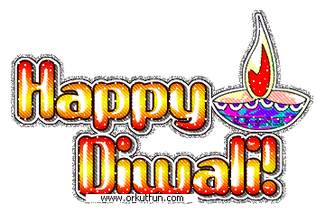 Happy Diwali Glitter Graphics Animations Diya