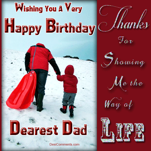 Animated Happy Birthday Dad Gif2