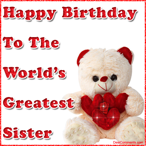Best Ever Birthday Wishes With Greetings For My Sister