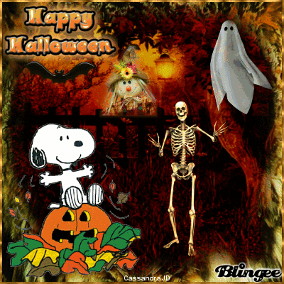 Best Happy Halloween Snoopy Gifs2
