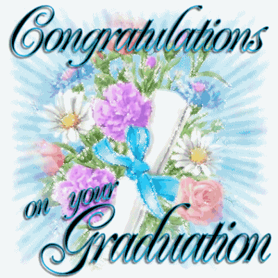 Congratulations On Your Graduation Flowers Card For Sister