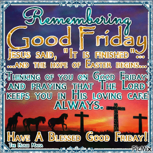 Remembering Good Friday