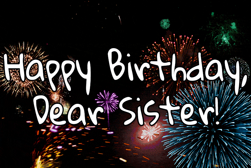 Happy Birthday To My Sister Glitters3