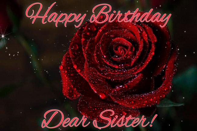 Happy Birthday To My Sister Glitters7