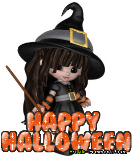 Happy Halloween Glitter Animation3