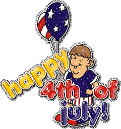 2019 Happy 4th Of July Balloons Animation