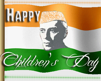 Happy Childrens Day Nehru Ji Graphic