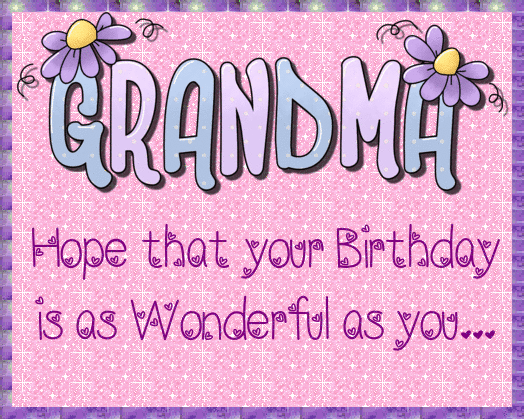 Happy Birthday Grandma 4