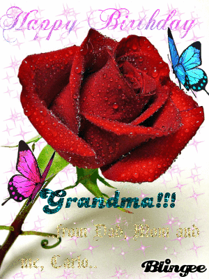 Happy Birthday Grandmother 2